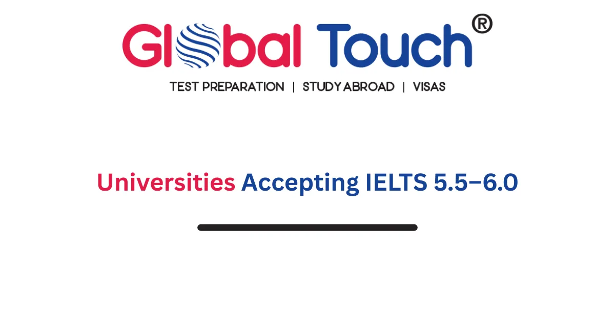 Universities Accepting IELTS 5.5–6.0 in 2026 Guide